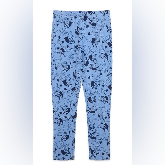 Girl’s Bluey Leggings in Vita Blue by BBC studios- little girls size L (10-12) - Picture 3 of 10